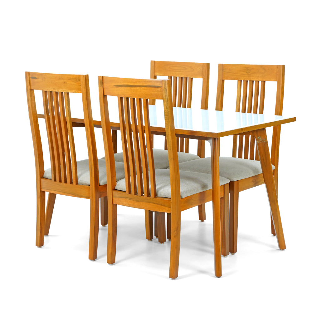 Cristal White Dining Table