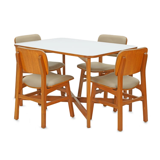 Mid-Century Modern Teak Dining Set