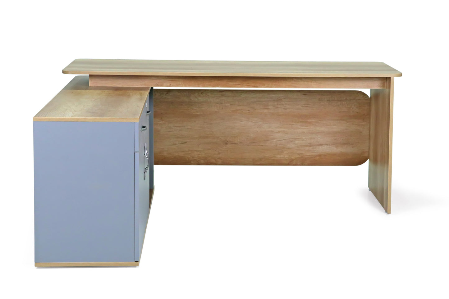 concave corner work desk