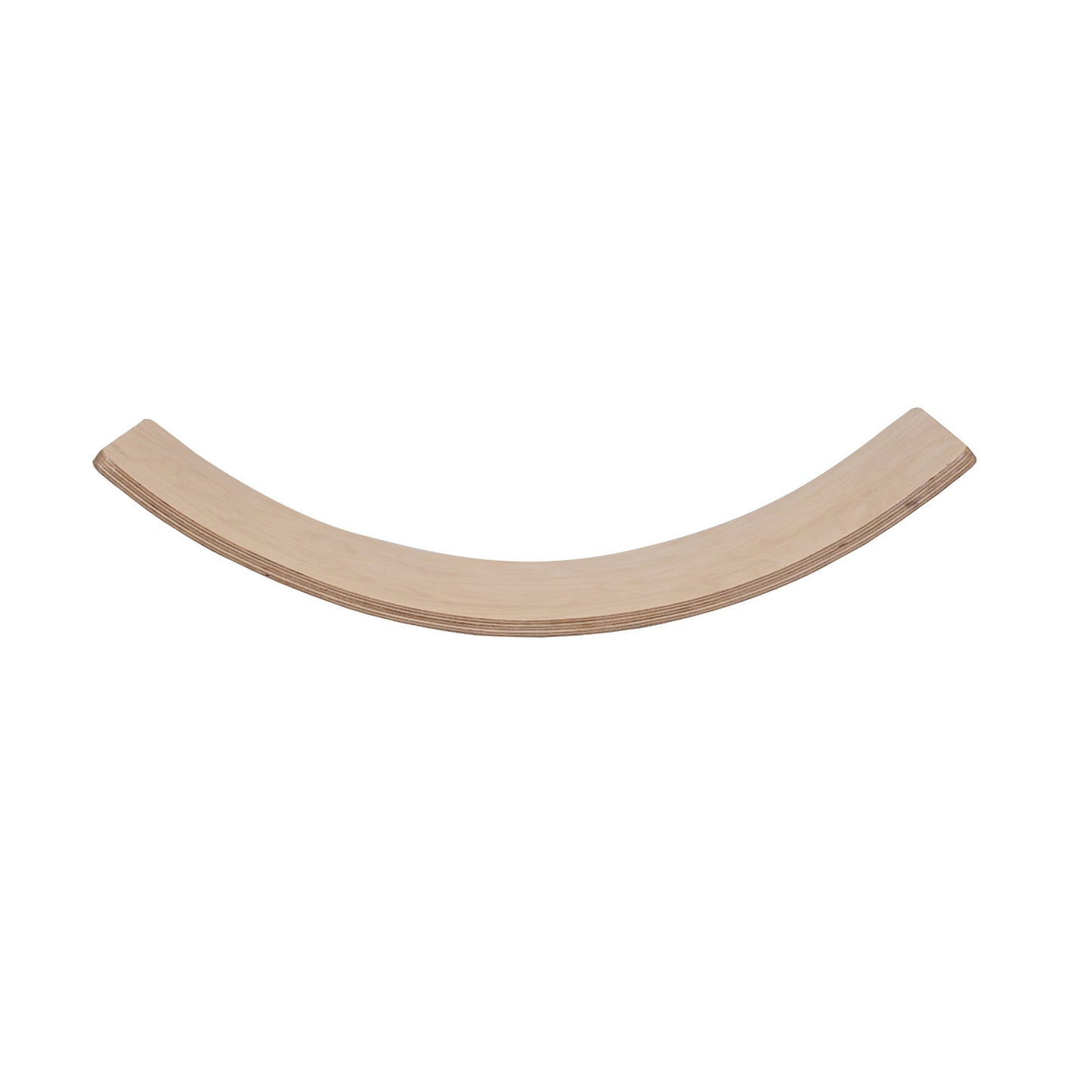 The Curve Balance Board by Tooba Furniture Factory features a beautifully crafted wooden design with a curved shape forming a gentle arc. This smooth, natural wood finish board is perfect for developing multiple skills.