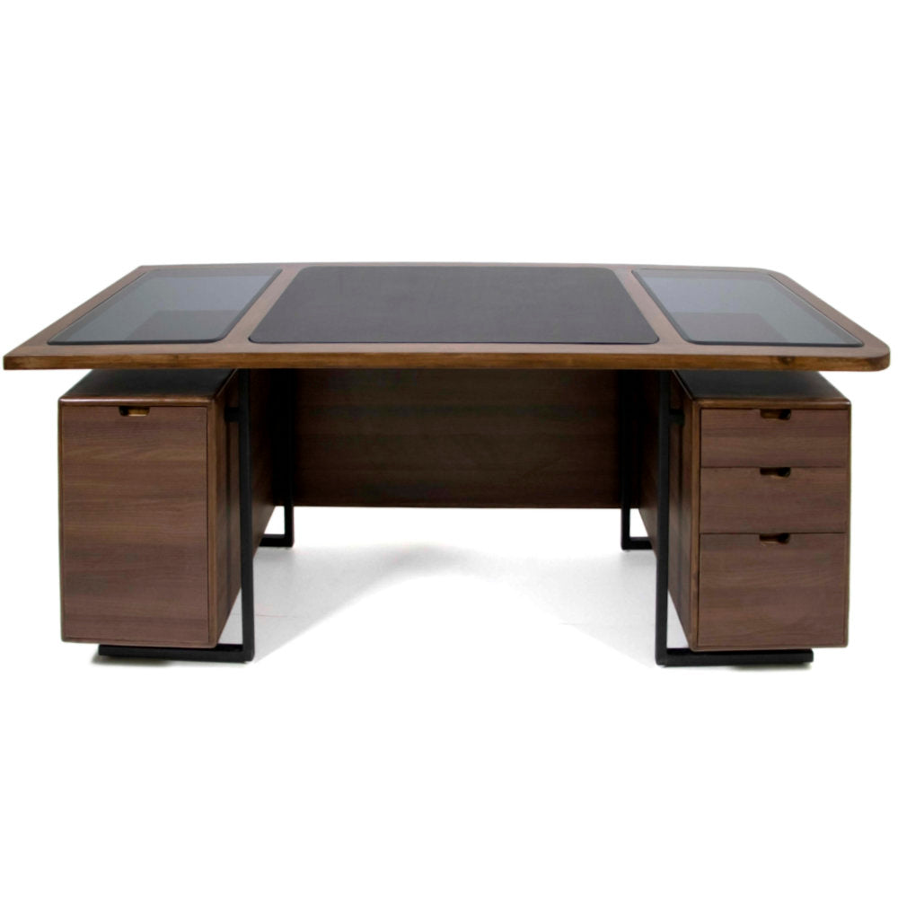 Wooden Edge Office Table