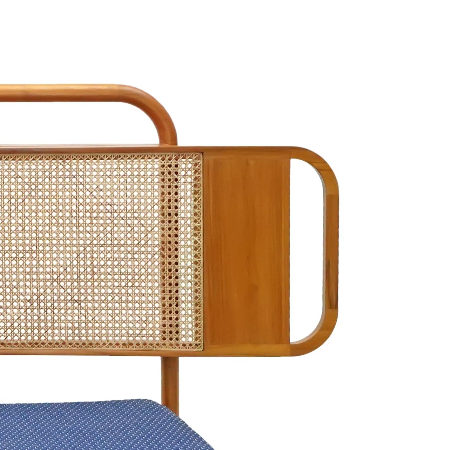 rattan headboard bed