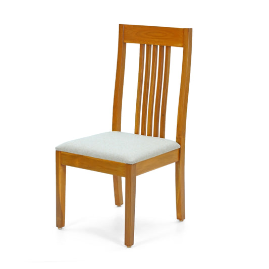 High back strip dinning chair