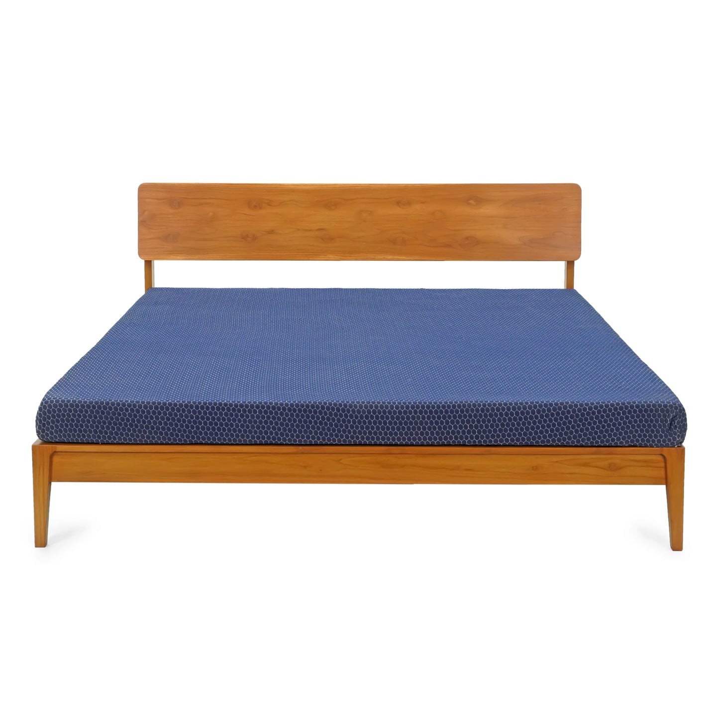 Slated Wooden Bed