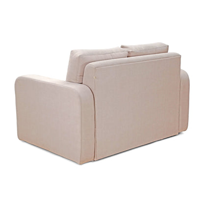Beige Convertible Sofa Bed