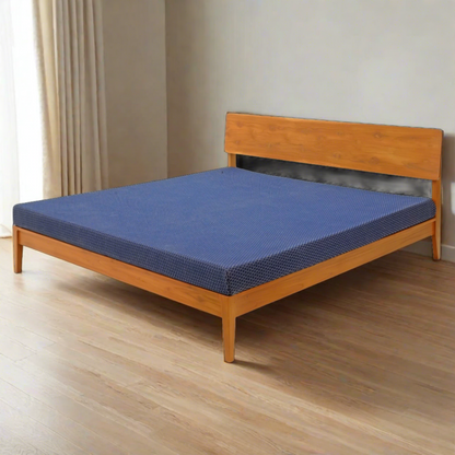 Slated Wooden Bed